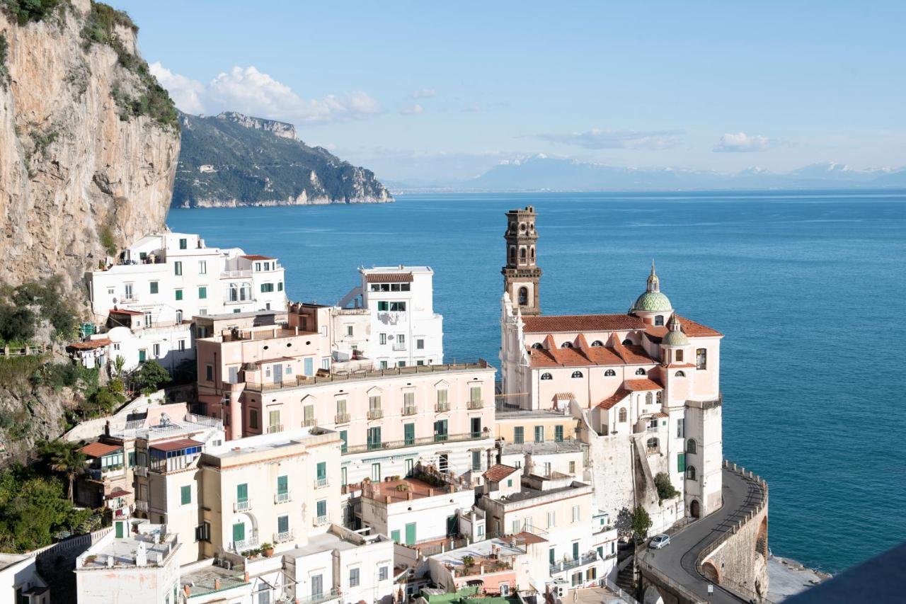House Amalfi - Terrace & Seaview Lägenhet Atrani Exteriör bild